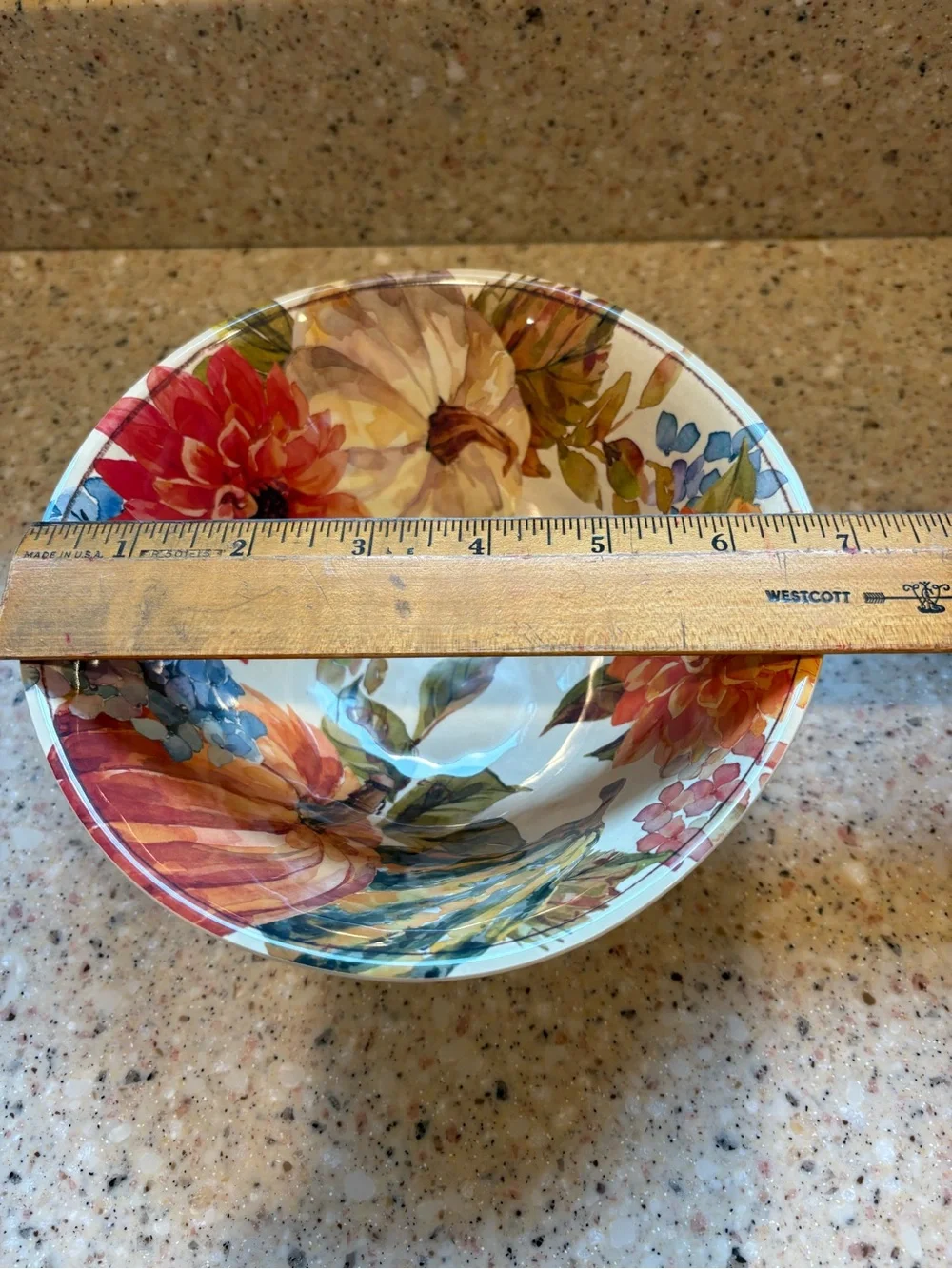 Member’s Mark Harvest Melamine Dinnerware, **Originally 4 Place Setting**